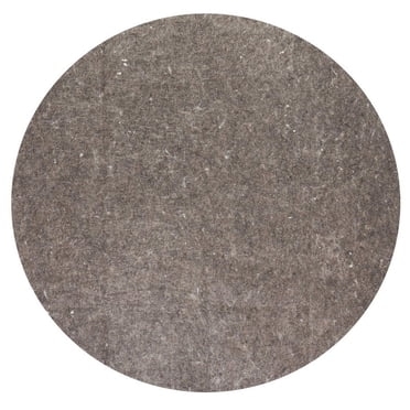 Premier Plush Grey 8 ft. Round Rug Underlay