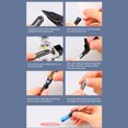 thumbnail image 3 of Adaptateur de Fibre Optique, Kit de Connecteur de Fibre Optique Faible Perte 100Pcs pour FTTH, 3 of 8