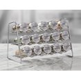 thumbnail image 1 of Farberware Prefilled 15 Jar Stainless Steel Spice Rack, 1 of 4