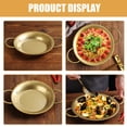 thumbnail image 3 of HONMEET Stainless Steel Spanish Paella Pan Golden For Professional Chefs And Home Cooks 1Pack, 3 of 8