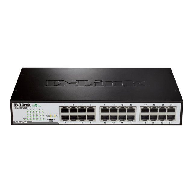 D-Link DGS 1024D - Switch - unmanaged - 24 x 10/100/1000 - desktop