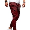 thumbnail image 2 of KIHOUT Mens Fashion Joggers Sports Pants - Drawstring Loose Cargo Pants Sweatpants Trousers, 2 of 3