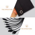 thumbnail image 2 of Exquisite 1 Set Portable Power Station Generator Foldable 15W 6V DC Solar Panel Charger with USB Ports - Designed for unforgettable wedding accessories, 2 of 5