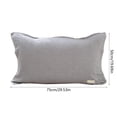 thumbnail image 3 of Mlkoz Pillow Cases , Housse de Coussin Résistante à l'Huile avec Sangles Non Mélangée Antidérapante Fixe et Protège contre la Chute Housse de Coussin Adaptée à Toutes Sortes de Coussins, Cadeaux pour Hommes, 3 of 6