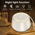 thumbnail image 2 of EASTIN Sound Machine White Noise Sound Machine Lightweight Mini Sleep Sound Machine with 16 Sounds 3 Timer USB Rechargeable Noise Machine Portable Natural Soothing Sound Sleep Aid Machine, 2 of 9