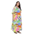thumbnail image 4 of Caftans Longs pour Femmes Grande Taille Robe Caftan Robe de Soirée Fête Été Plage Robe d'Été Manches Kimono Longues Robes Décontractées en Ligne, 4 of 7