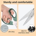thumbnail image 3 of Deli Kitchen Scissor for General Use, Heavy Duty Kitchen Meat Shears, Stainless Steel Multi-function Scissors, Dishwasher Safe Cooking Scissors for Food Chicken Poultry Fish Pizza Herbs Cooking, 3 of 7