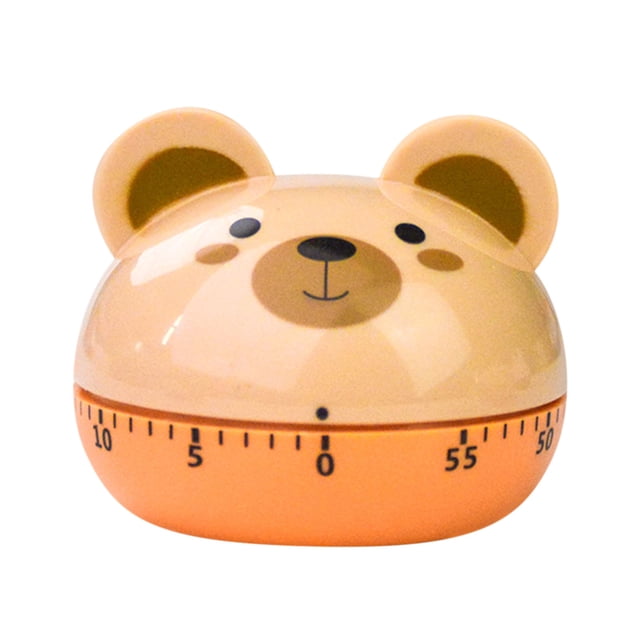 Cagogo under $5 Kitchen Timer, 60 Minute Kitchen Timer, Mechanical Cooking Timer, Cute Cartoon Countdown Timer, Baking Cooking Tool, Magnetic Kitchen Timer