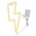 thumbnail image 2 of Neon Wall Sign, Battery Powered LED Neon Signs Energy Saving  ABS and PVC Decorative  for Bedroom Warm Light,Pink Light,Blue Light, 2 of 7