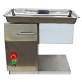 thumbnail image 1 of INTBUYING Commercial Electric Meat Cutting Machine Slicer Cutter Steak Beef Pork Cuts QX 10mm Blade, 1 of 6