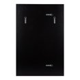 thumbnail image 4 of Kate and Laurel Westgate Transitional Windowpane Rectangle Wall Mirror, 24 x 36, Black, Sophisticated Decorative Window Rectangular Framed Mirror for Wall Decor with Slight Bevel, 4 of 8