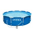 thumbnail image 2 of Intex Set de Piscine 10'x30" avec Cartouche Filtrante à Pompe Filtrante (2 Pack)(12Pack), 2 of 12