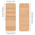 thumbnail image 2 of Wingslove Womens 6pcs-Pack Elastic Multi-Size Bra Extender Accessories Bra Band, 2 of 7