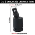 thumbnail image 1 of Vaidha Universal Joint Socket ,Pneumatic Steering For Wrench Socket Joint Socket Swivel Tools, 1 of 2