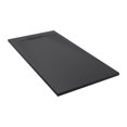 thumbnail image 1 of Emberveil Black SMC Shower Base 36" x 72" – Low Profile Anti-Slip Stone Texture with Side Drain, 1 of 1
