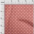 thumbnail image 2 of oneOone Viscose Jersey Red Fabric Geometric Tile Sewing Craft Projects Fabric Prints By Yard 60 Inch Wide, 2 of 4