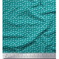 thumbnail image 1 of Soimoi Rayon Fabric Paper Boat Art & Craft Print Fabric by The Yard 56 Inch Wide, 1 of 3