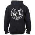 thumbnail image 3 of Jack Daniel's No. 7 Mineral Wash Front and Back Print Pull-Over Hoodie-2XLarge, 3 of 4