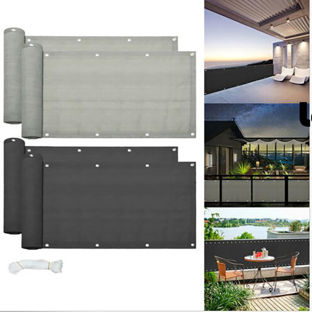 Balcony Shade Net Balcony Privacy Screen Cover Privacy Privacy Screen Cover Weather-Resistant Fence Windscreen for Outdoor Backyard Patio