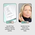 thumbnail image 4 of Contours Rx Lids by Design - Medical Grade Eyelid Correcting Strips for Heavy, Hooded, & Droopy Lids - Transparent, Anti-Aging, and Hypoallergenic Eyelid Tape - (4mm - 7mm) Assortment Pack, 80ct, 4 of 7