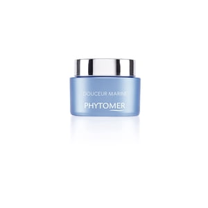 Phytomer Douceur Marine Soothing Moisturizing Face Cream | Reduce Redness, Calm Sensitive Skin | Probiotic Face Moisturizer for Dry Skin | Sustainable, Natural Ingredients | 50ml
