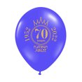 thumbnail image 3 of RKSTN Fall Decorations for Home 70 Years Decoration Queens Balloons With Gold Ribbon 2022 Street Party Celebration UK Decorations, 3 of 8