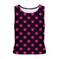 thumbnail image 2 of Plebaso Débardeurs d'Été Ajustés pour Femmes, T-Shirts Sans Manches à Col Rond Imprimés, Blouses Décontractées pour Femmes, 2 of 4