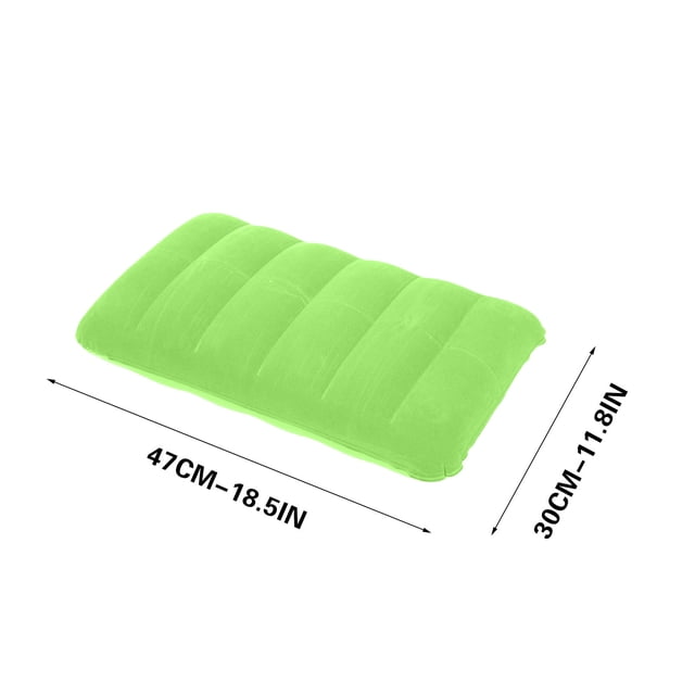 Inflatable Travel Pillow, Portable Nap and Camping Pillow with Soft Fabric for Office and Outdoor Use
