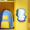 thumbnail image 3 of High Quality Magnetic Locker Mirror Portable Rectangular Hanging Mirror School Bathroom Refrigerator Cabinet Decoration Mirrors, 3 of 8