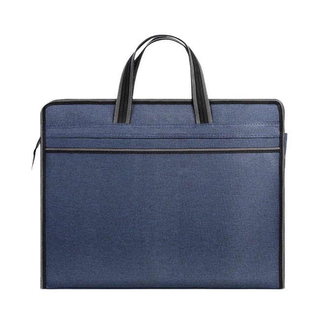 Meitianfacai Sac Porte-Documents en Toile Oxford Portable à Grande Capacité Sac de Documents Sac de Documents Réunion d'Affaires Formation Réunion Fête des Pères