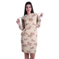 thumbnail image 1 of Moomaya Chandail à Capuchon à Manches Longues Imprimé, Robe T-Shirt en Jersey avec Poches, 1 of 6