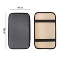 thumbnail image 3 of Chmadoxn Car Armrest Storage Box Mat, Fiber Leather Car Center Console Cover, Car Armrest Seat Box Cover Accessories Interior Protection For Most Vehicle, SUV, Car Armrest trunk sleeve pad, 3 of 8