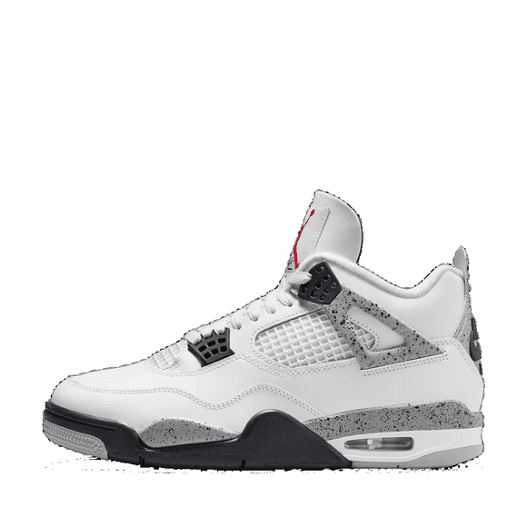 Refurbished Nike Air Jordan 4 Retro OG Cement White 2025 FV5029-100 Size 8 Men's 9.5 Women's