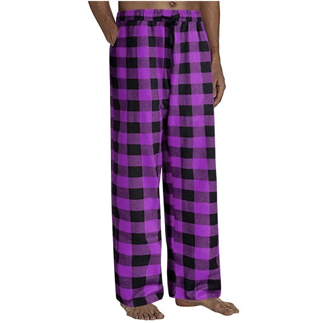 LSLJS Mode Homme Décontracté Ample Imprimé Poches Pantalon Poches Taille Élastique Pantalon Long