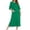 Green, variant on Satin Pajamas Women Robes Zipper Front Short Sleeve Full Length Housecoat with Pockets Long Loungewear Bath Robe for College Dorm Women S-13 Navy XL