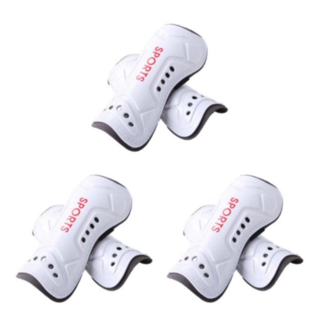 maskred Adult Knee Support Comfortable And Injury Prevention Sports Protection Leg Sleeves Adjustable kid white 3Set