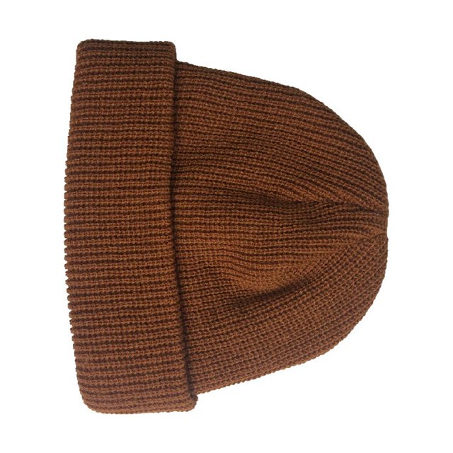 Tuque Tricotée Exquise Confortable Style Simple Femmes Hommes Mode Chapeaux Couvre-Chef Ornement Vêtement Accessoire pour Déco de Robe Brun