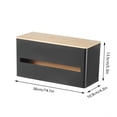 thumbnail image 3 of Desktop Ornament for Living Room Modern Kitchen Paper Towel Holder with One-Hand Tear Design and Hidden Storage Featuring Durable Construction for Everyday Use, 3 of 6