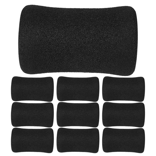 10Pcs Ab Training Sleeve Rolling Sponge For Gym And Home Workout Sessions