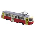 thumbnail image 1 of HILABEE Classic Tram Model 1/90 Decorative Collectors Gift Collectible Prop Ornament Red, 1 of 9