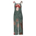 thumbnail image 4 of RKSTN Combinaisons pour Femmes Boho à Imprimé Floral d'Été Sans Manches Dos Nu Mode Amples Pantalons Longs Combinaisons, 4 of 5