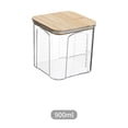 thumbnail image 1 of EGNMCR Lunch Bags for Women Lunch Box Bento Box BAMBOOSs Covered Five Grain And Miscellaneous Grain Sealed Container Plastic Transparent Storage Tank STORAGE TANK, 1 of 1