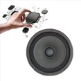 thumbnail image 4 of 2pcs 6.5inch Speaker 50W 4Ω Midrange Audio Speaker Sound Speaker Unit HiFi Music Stereo Midrange Loudspeaker, 4 of 5