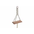 thumbnail image 1 of Cintre Mural De Macrame Avec Étagère En Bois, 1 of 3
