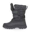 thumbnail image 3 of Trespass Bottes d'Hiver Imperméables pour Enfants Strachan II Noires en Taille - 3, 3 of 10