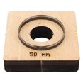 thumbnail image 2 of Leather Cutting Punch Die, 2in Diameter Clear Lines Hard To Break Round Shape Leather Punch Cut  Lightweight  For DIY Processing, 2 of 8