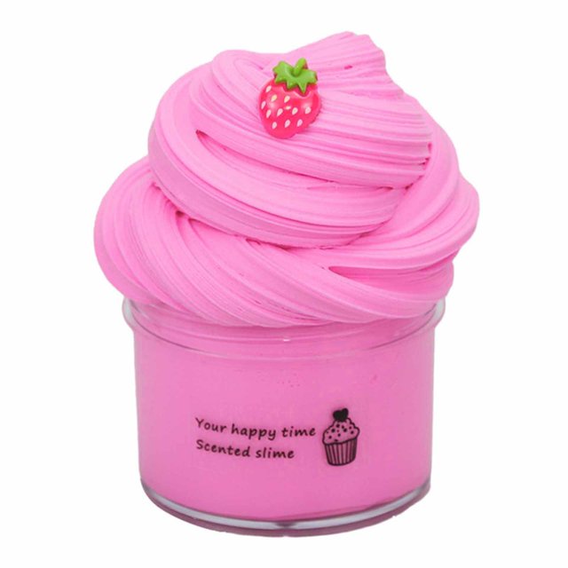 Trousse Anti-Stress en Boue de Coton Slime, Argile Colorée de Décompression Parfumée aux Fruits, Activité de Jeu Sensoriel Interactive Parent-Jeune, Bricolage Créatif Cadeaux Éducatifs