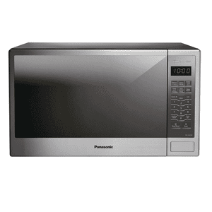 Panasonic Four micro-ondes de comptoir en argent, 1.3 cu. ft avec capteur de génie, 1100 watts, NN-SU676S