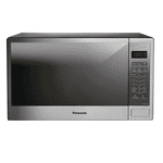 Panasonic Silver Countertop Microwave Oven, 1.3 cu. ft with Genius Sensor, 1100 Watts, NN-SU676S