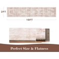 thumbnail image 2 of -Area Rug X Rugs for Living Room- Machine Washable Rug-Soft Living Room Rug-Vintage Non Slip Carpet-Rugs for Bedrooms Dining Room Living Room Office, 2 of 7